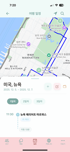TriB Schedule map.png