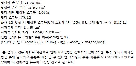 창지기의 소방폐수 필터의 경제성 분석.jpg