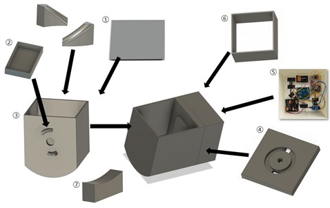 그림 9. 소 조립체를 표시한 제품 전체의 조립도.jpg